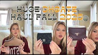 HUGE DHgate Haul Fall 2025: Wallet, Chanel, Gucci & UGG Unboxing