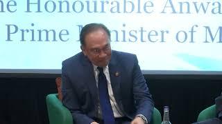 Question and Answer session with Anwar Ibrahim at The London School of Economics