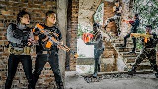 LTT Game Nerf War : Mansion Chase SEAL X Nerf Guns Fight Mr Zero Nerf Warriors Unleashed