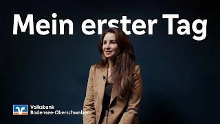 Mein erster Tag | Arbeiten bei der Volksbank Bodensee-Oberschwaben