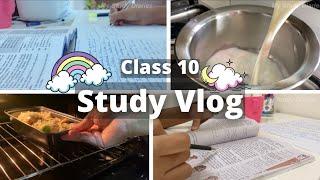 10th Grader Study Vlog | Study Vlog class 10 | Class 10 CBSE Study Vlog