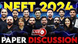 NEET Paper Leaked Reality!  NEET 2024 Answer Key ​ Live Discussion #NEET2024