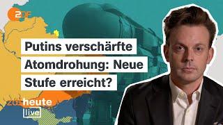 Selenskyjs Siegesplan, Putins Doktrin: Entscheidende Kriegsphase? | Ukraine-Update bei ZDFheute live