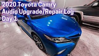 2020 Toyota Camry Audio Upgrade/Repair Log Day 1