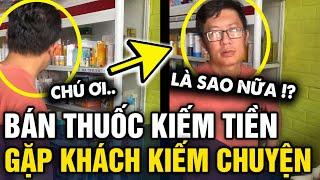 Kiếm tiền GẶP KIẾM CHUYỆN, anh trai bán thuốc nghe khách nói 1 câu mà tưởng BÁN CÁ VIÊN | Tin 3 Phút