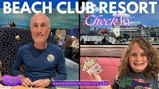 Checking in to Disney's Beach Club Resort & Coral Reef Dinner at EPCOT | Disney Vlogs