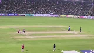 Ravi Ashwin getting the wicket of Jake Fraser McGurk at Feroz Shah Kotla, Arun Jaitley Stadium,Delhi