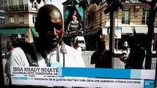 Ibra Khady Ndiaye sur France 24: M Gassama une occasion de montrer cet espect positif de l'Humanité