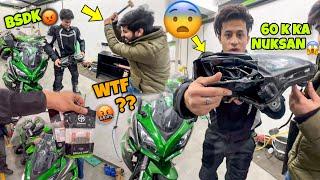 HULK Total Loss Tod diya Superbike ko | Modification Started in Hulk Preparation for Ladakh Ride