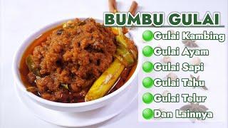 RESEP BUMBU GULAI  --- SATU BUMBU BISA BUAT SEMUA JENIS GULAI