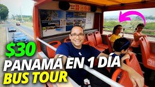 PANAMA in 1 DAY $30 bus TOUR through PANAMA CITY