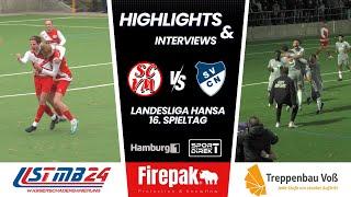 SC Vier und Marschlande - SV Curslack Neuengamme 16. Spieltag Landesliga Hansa