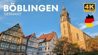 Böblingen, Germany: A walking tour in 2023 I  4K HDR