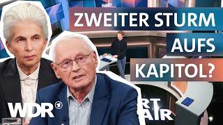 US-Wahlen – Trump vs. Harris: Wettlauf ums Weiße Haus | Hart aber fair | WDR