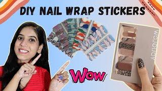 DIY Waterproof Nail Wrap Stickers | बनाओ अपने खुद के यूनिक स्टिकर्स