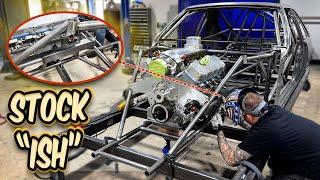 Farlow's Big Block Secret is Out! Mustang Comes Off the Chassis Table