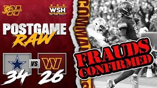 RANT: Washington Commanders LOSE at HOME to the 3-7 Dallas Cowboys ! WE ARE FRAUDS