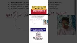 NviNomics Live class shorts Solving IS LM model CUET PG ECONOMICS & UGC NET