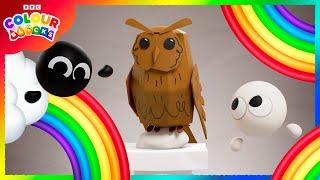 Colourful Art Exploration 🟠🟡🟢| Learn Colours - Cartoons For Kids | Colourblocks