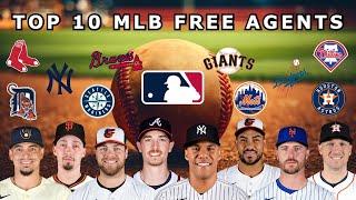 TOP 10 MLB FREE AGENTS AND WHERE WILL THEY SIGN IN 2025