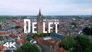 DELFT 2024  Drone Aerial 4K | South Holland Netherlands Nederland