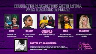 'Black Women's Horror Panel 2021' hosted by Dani Bethea | GHOULS MAGAZINE