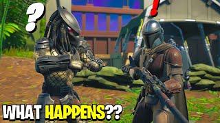 What Happens if Boss Predator Meets Mandalorian in Fortnite Season 5?! | Challenge!