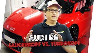 Audi R8: suction head vs. turbo head | BAR-TEK® Motorsport