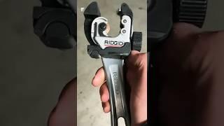 RIDGID Ratcheting Pipe Cutter - Link in Comments