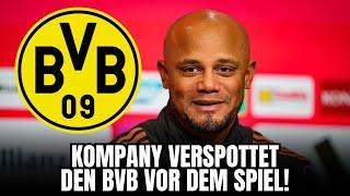 PROVOKATION: KOMPANY SPOTTET über BVB vor SHOWDOWN | nachrichten bvb