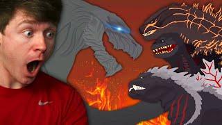 GODZILLA EARTH vs THERMO GODZILLA vs GODZILLA ULTIMA vs SHIN GODZILLA!