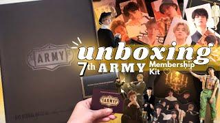 [UNBOXING] BTS 7th ARMY Membership Kit (2021)  | Sheryl Gabay