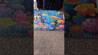 Underwater Paradise Jigsaw Puzzle Pickup Attempt by Cross & Glory, 1000 Pieces