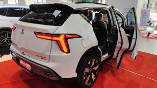 First Look ! 2023 Mitsubishi Airtrek Electric SUV 500Km - White Color