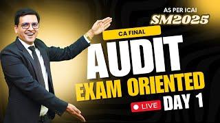 CA Final AUDIT Exam Oriented Batch Day1 - Intro & Ethics