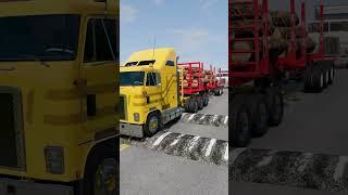 Dumper & Trailer Trucks vs Dual Speedbump