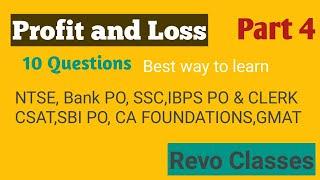 Profit and Loss Part 4 | Revo Classes| Aptitude