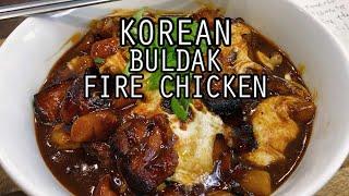 Woo Can Cook | Korean "Buldak" Fire Chicken