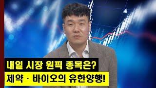 내일 시장 원픽 섹터와 종목은?  제약·바이오의 유한양행!│주가,특징주