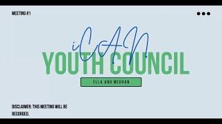 iCAN Youth Council October Meeting