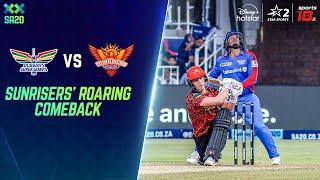 Sunrisers Eastern Cape secure their first win! | Match Highlights | #SA20onJioStar