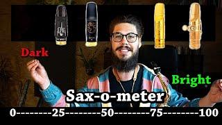 Soundmatching 4 Theo Wanne Mouthpieces to Famous Saxophonists using the Sax-O-Meter