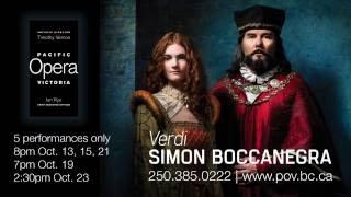 An Inside look at Pacific Opera Victoria's Simon Boccanegra