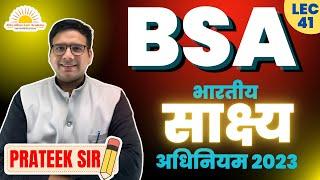 भारतीय साक्ष्य अधिनियम- 2023 | BSA- 41 | Abhyuthan Law Academy Jaipur #bsa #bsa2023