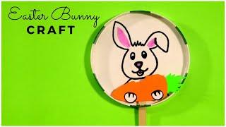 DIY Easter Bunny with Movable Carrot | Easter Craft Idea | Easter Rabbit