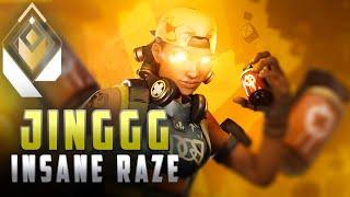 JINGGG - CRAZY RAZE | VALORANT MONTAGE #HIGHLIGHTS