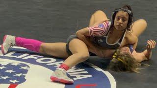 2023 CAUSA Girls Folkstyle State Championships: Hannah Ramirez - Sunnyvale Wrestling Club