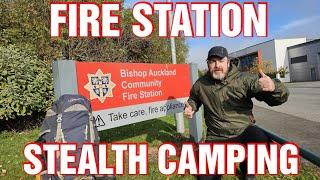 FIRE STATION STEALTH CAMP IN THE BUSHES