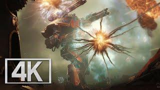 WARHAMMER 40K Primarch Horus Gets Mad Scene Cinematic 4K ULTRA HD