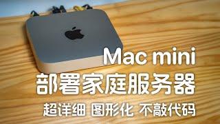 对新手最友好的服务器！Mac mini 家用服务器手把手配置教程！